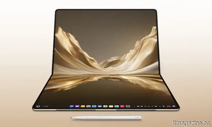 Huawei сделала свой гигантский складной ноутбук быстрее и прочнее, но настоящим обновлением является ручка.