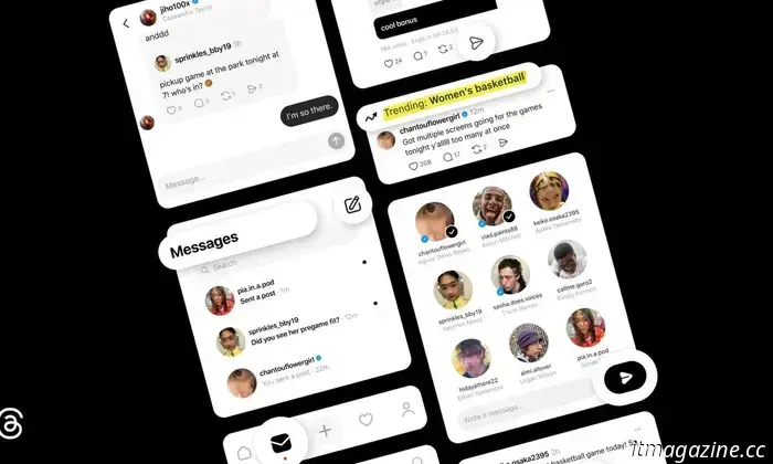 Threads di Meta punta ancora di più sulle Community, insieme al badge "Champion" e alle etichette del profilo.