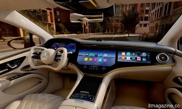 The Mercedes-Benz EQS has been updated, featuring a significant improvement in both range and charging technology.