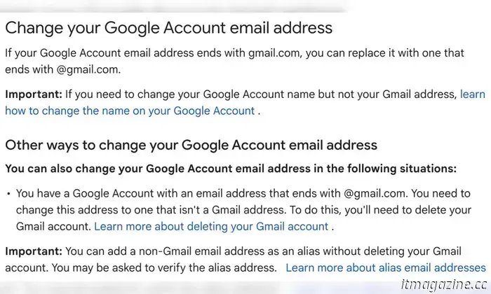 Google may finally allow you to modify the name associated with your Gmail address.