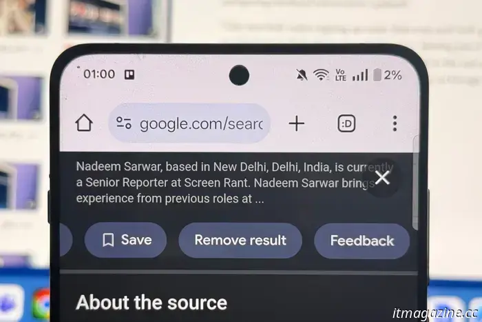 It is now simpler to have personal information deleted or modified in Google Search.