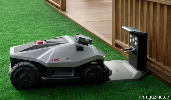 The GOKO M6 Robotic Lawn Mower Introduces Industrial Robotics into Contemporary Lawn Maintenance.