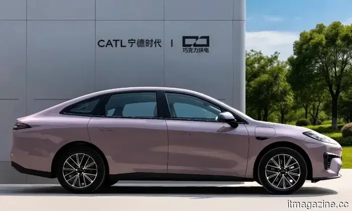 China's newest electric vehicle sensation is priced at $13,000, has a range exceeding 300 miles, and features a battery swap time of just 99 seconds.