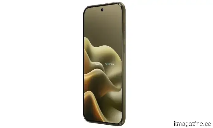 Утечка Motorola Edge 70 показывает телефон, который весь золотой и блестящий.