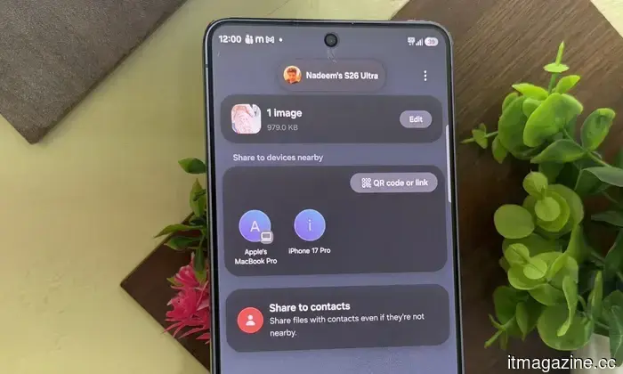 Your Android device can now transfer files to any iPhone by using a Quick Share QR code.