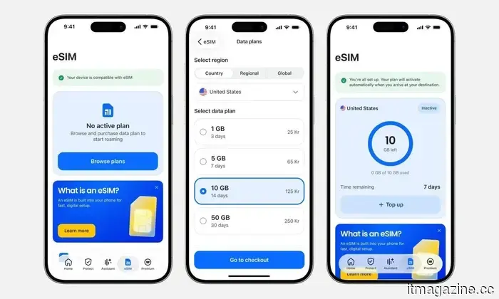 La aplicación de identificación de llamadas Truecaller ahora quiere venderte una eSIM.