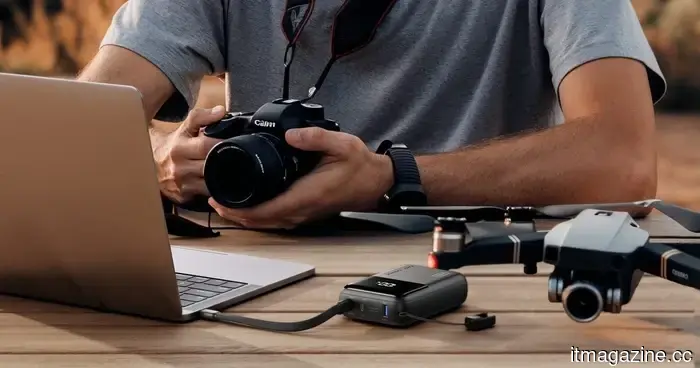 The 100W INIU Cougar P63 may serve as a substitute for your bulky charger during travel, work, and gaming.