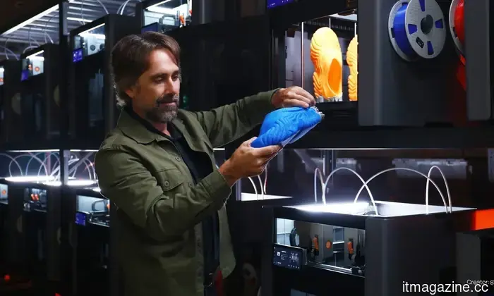 How LightMake is innovating desktop 3D printing with four separate printheads.