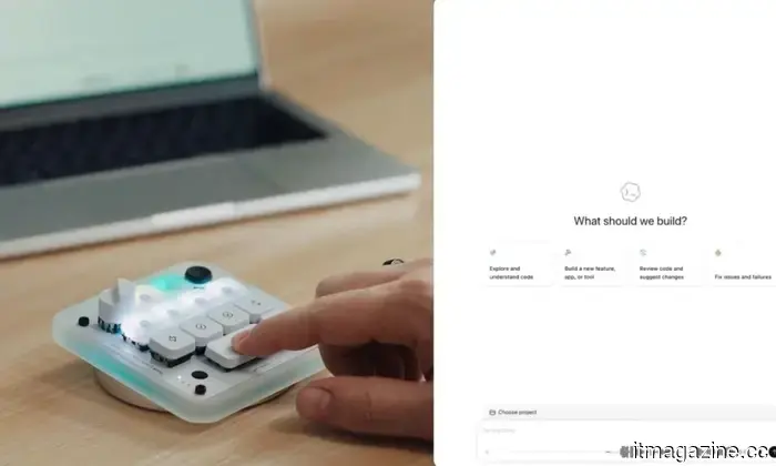 OpenAI created a small $230 keyboard that enables you to enhance an AI's capabilities.