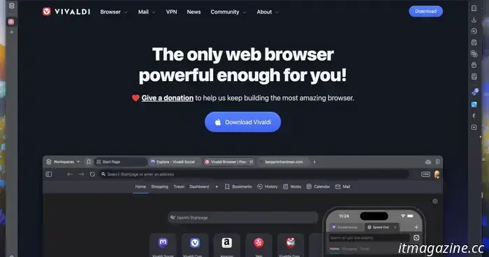 I switched from Chrome to the Vivaldi browser, and it's fantastic.