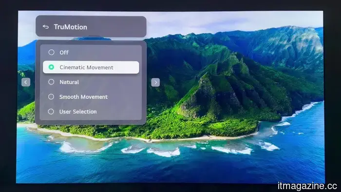 The LG C6 OLED performs excellently right from the start. These adjustments enhance its performance even further.