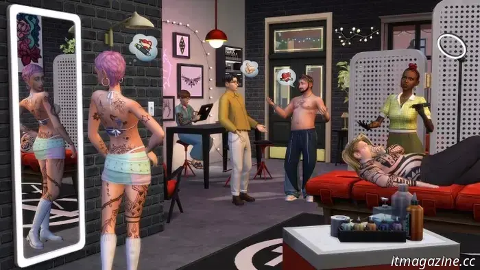 The Sims 4 Attività e hobby: guida alle abilità di ceramica e tatuaggio