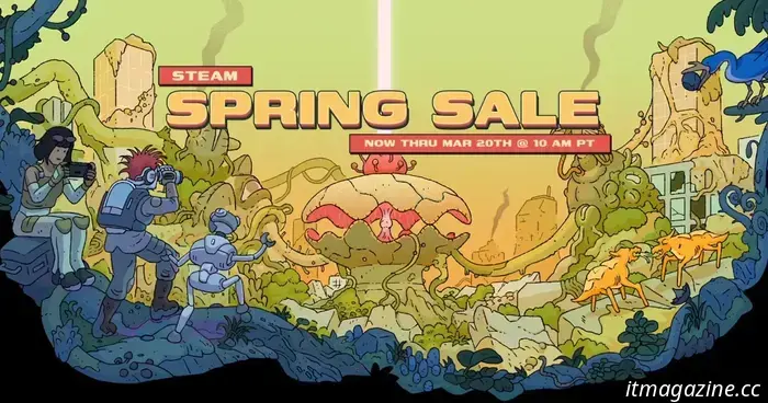 Steam Spring Sale: top discounts, sale duration, and additional details