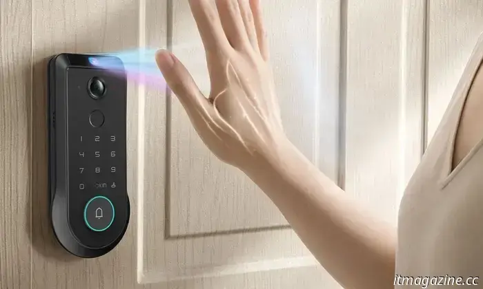 You might never need to recharge a smart lock again.
