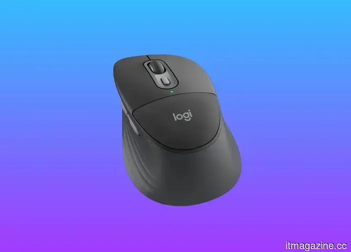 Logitech's latest office mouse and keyboard feature a small comfort enhancement that your wrist will appreciate.