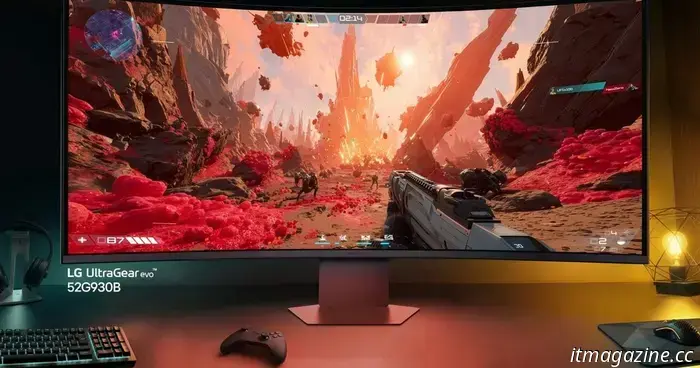 Новые мониторы LG UltraGear evo делают большой упор на высокое разрешение и масштабирование с помощью ИИ.