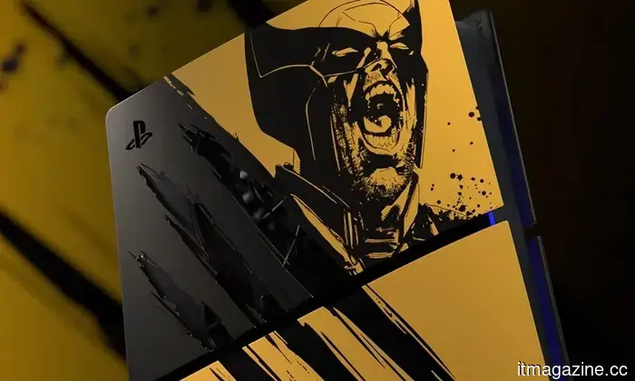 У Sony Wolverine PS5 на корпусе есть настоящие следы от когтей.