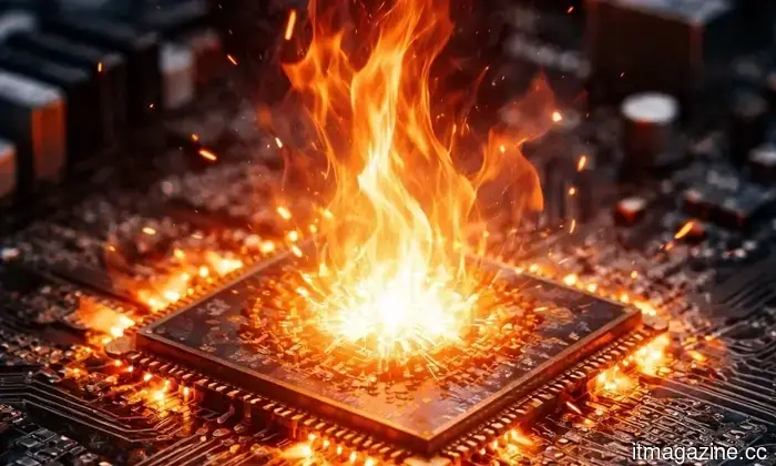 Researchers developed a chip capable of functioning at temperatures exceeding those of lava.