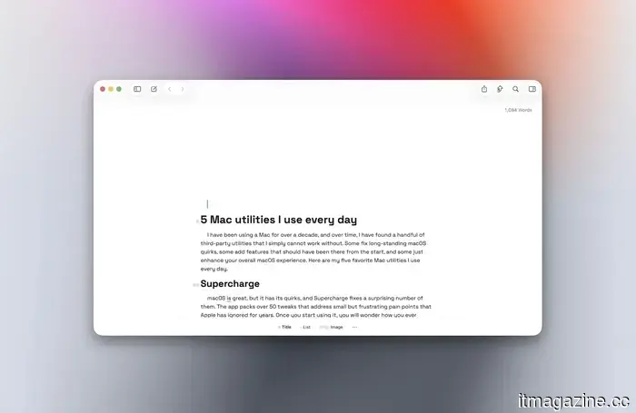 Here are the five top Mac utilities I discovered in 2026, and you should consider trying them as well.