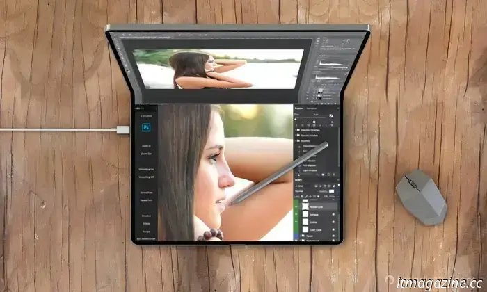 The rumored foldable iPad from Apple might make significant progress in concealing the screen island.