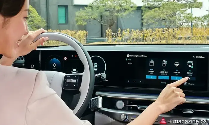 Samsung presto ti permetterà di controllare i dispositivi smart home dal cruscotto della tua auto.