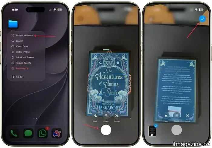 No necesitas una aplicación de escaneo de documentos. Tu iPhone te tiene cubierto.
