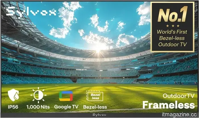 In questo Prime Day, Sylvox offre fino al 28% di sconto sui suoi TV da esterno senza cornice.
