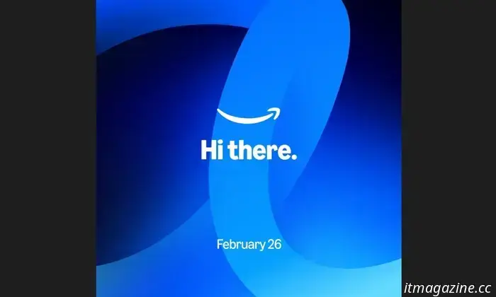 Приглашение на предстоящее мероприятие от Amazon - новая Alexa с искусственным интеллектом