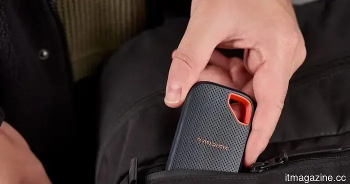 The SANDISK Extreme Portable SSD is revolutionizing your perspective on storage upgrades.