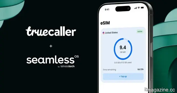 La aplicación de identificación de llamadas Truecaller ahora quiere venderte una eSIM.