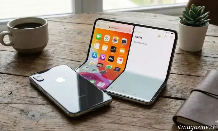 Leak about the foldable iPhone suggests notable engineering and a design reminiscent of the iPhone X.