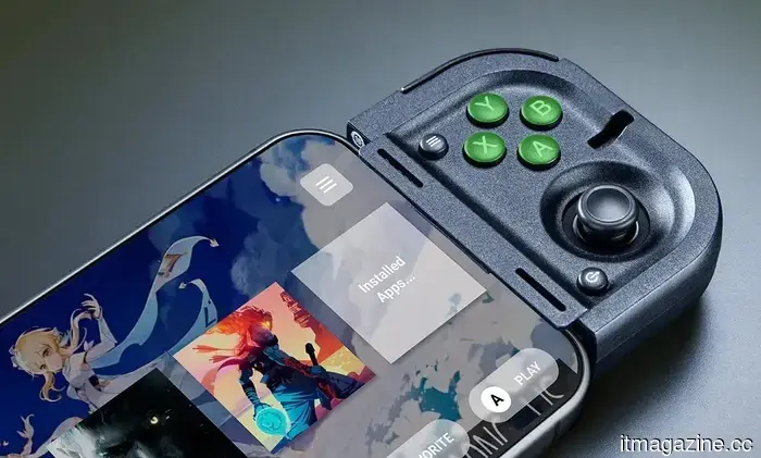Razer's latest Prio controller is compact enough to fit into your pocket when folded.