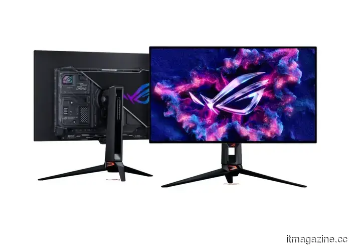 Asus unveils the first-ever OLED esports monitor along with a Color ePaper secondary display.