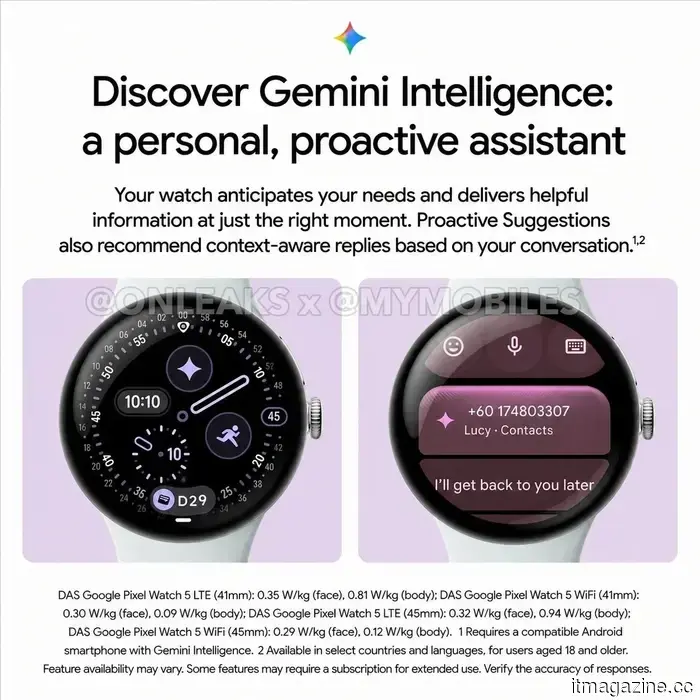 El Pixel Watch 5 se filtró por completo antes del evento de Google del 12 de agosto.