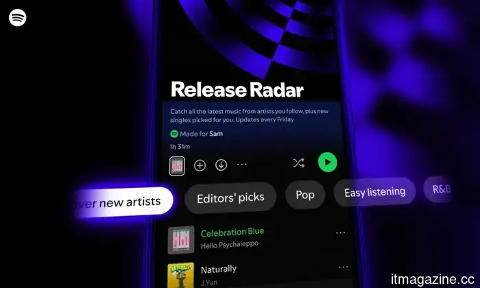 Spotify has introduced new controls for Release Radar, allowing you to discover new music in your preferred way.