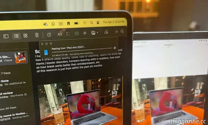 The iPad is the best external display I've used alongside a MacBook.
