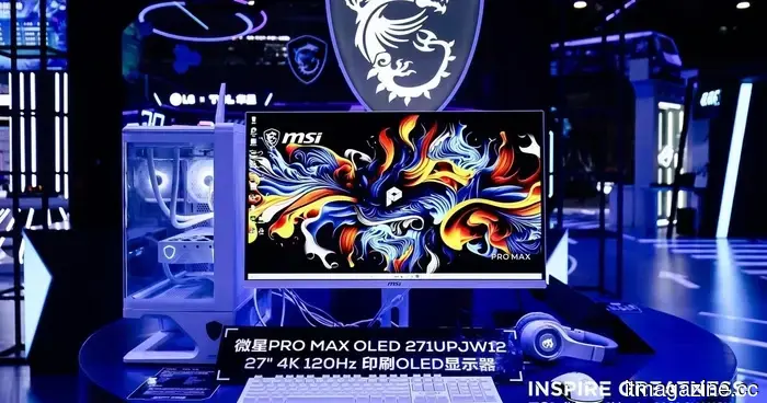 MSI's latest 4K 120Hz OLED monitor utilizes inkjet technology that has the potential to reduce the cost of high-end displays.