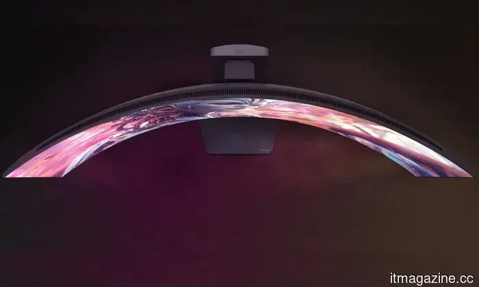 LG's newest luxurious gaming monitor features a 45-inch OLED display that achieves 330Hz at 5K resolution.