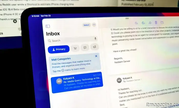 Apple is counting on your emails to resolve issues with its malfunctioning AI.