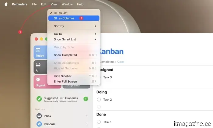 Apple Reminders was inadequate for project management until I discovered this feature.
