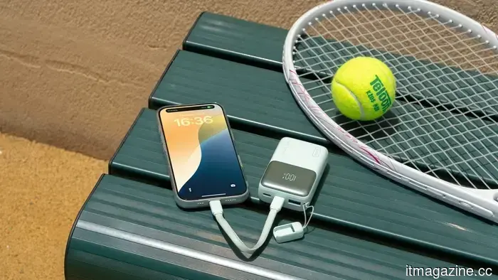 The INIU Pocket Rocket P50 is the tiniest power bank that your pocket truly requires.
