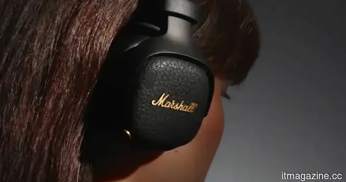 Наушники Marshall Milton ANC стоят 229 долларов, работают 80 часов и имеют сменную батарею.