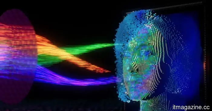 La nueva tecnología de escaneo facial de Metalenz se encuentra debajo de la pantalla del teléfono y no necesita recortes antiestéticos.