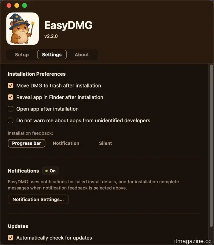 Los usuarios de Mac ahora tienen una forma más fácil de instalar aplicaciones desde archivos DMG.