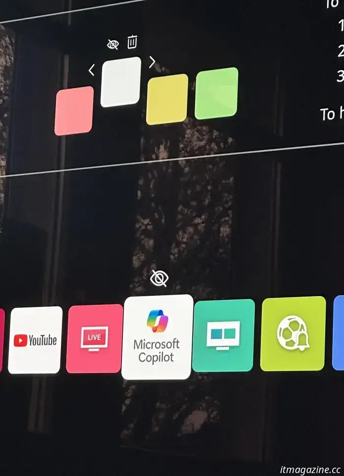 Microsoft Copilot aparece silenciosamente en los televisores LG y no puedes eliminarlo.