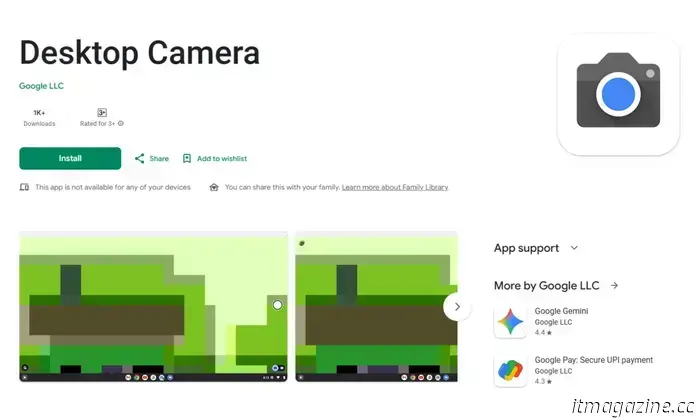 Google's Android PCs might come equipped with a basic version of the Pixel Camera app.