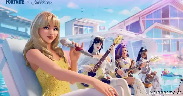 How to obtain Sabrina Carpenter skins in Fortnite.