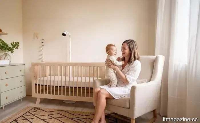 The Momcozy Baby Monitor Without Contact Eliminates Uncertainty in Nursery Safety.