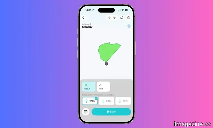 Aiper IrriSense 2 review: An intelligent sprinkler for compact lawns