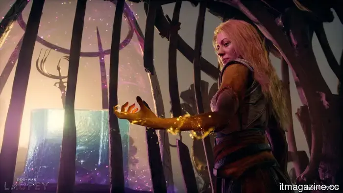 Il Dio della Guerra Laufey mette la moglie di Kratos in modalità azione intorno a divinità morte e arriverà presto.